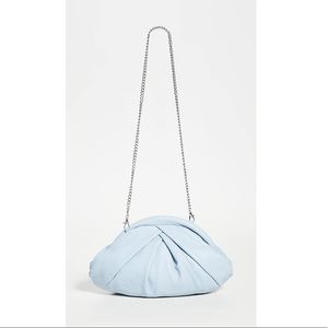 NWT Sky Blue Nunoo Saki Clutch